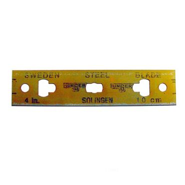 Para utilizar con RASCADOR ERGOTEC 10 CM, PROTRIM y TRIM. Fabricadas en acero al carbono, insuper�blemente afiladas, dispone de 4 filos bilaterales. 