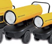 Calefactor a gasoil de combusti�n directa ESKOL36